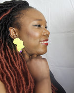 Charger l&#39;image dans la galerie, Boucle d&#39;oreille africaine Kemih_Laulau Shopp_LaulauPopKrea
